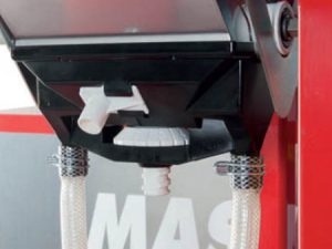 Stainless steel microgranulator qith hopper from 12 lt (or 27). High precision of distribution and easy regulation.